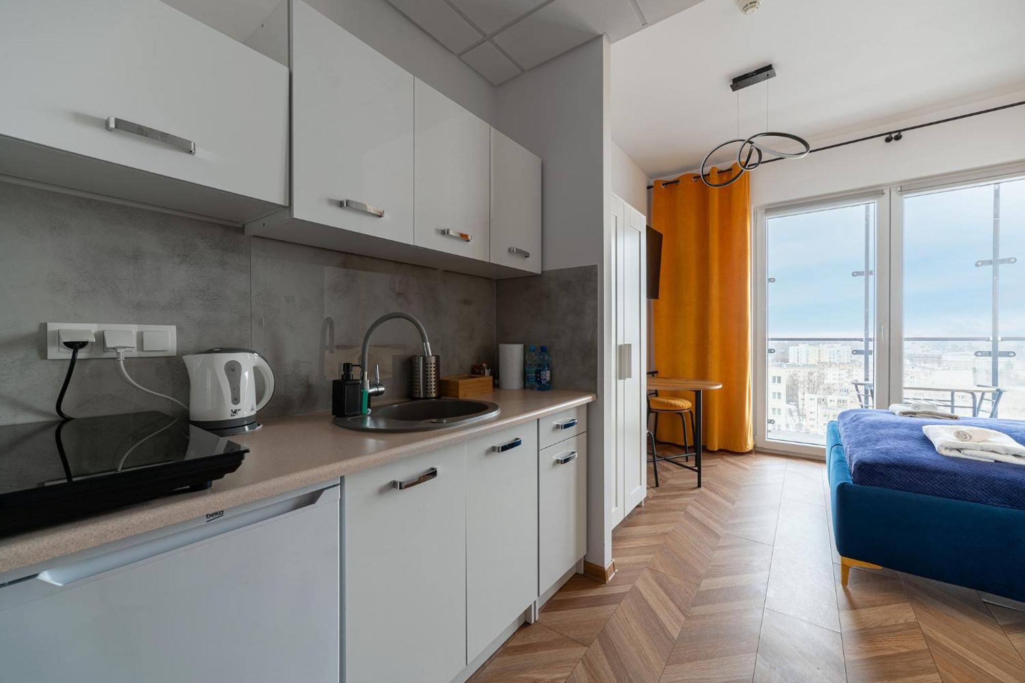 Apartamenty Wola Tower ワルシャワ エクステリア 写真